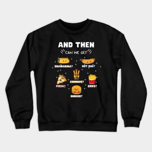 and then can we get Crewneck Sweatshirt